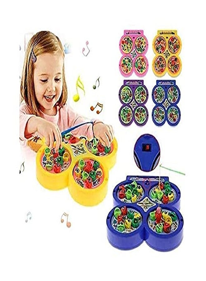 Quasar Magnetic Fishing Sea Animals Cartoon Shape Game Educational Non Toxic Eco-Friendly Function Fish catching Game for Kids Best for Gift - Multicolor - Image 3